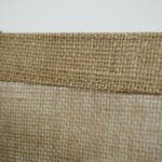 กระเป๋าผ้ากระสอบเจาะช่องใส PVC - Image 9