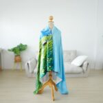 ผ้าห่มคลุมไหล่พิมพ์ลายมีกระดุม - Image 10