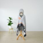 ผ้าห่มคลุมไหล่มีฮู้ดพิมพ์ลาย - Image 9