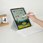 เคสไอแพดหมุนได้เก็บคีย์บอร์ดได้ - Image 6