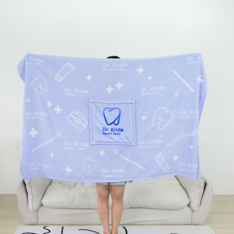 PBP000101 หมอนผ้าห่มมีช่องพิมพ์ลาย - Image 1