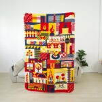 หมอนผ้าห่มทรงถุงขนมพิมพ์ลาย - Image 7